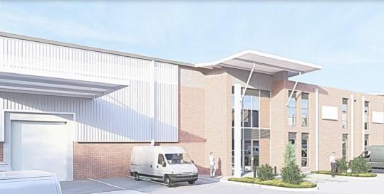 1 374 m² Industrial space