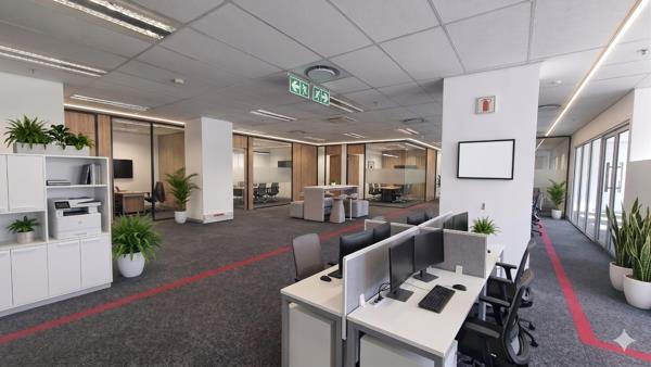 1 200 m² Office Space