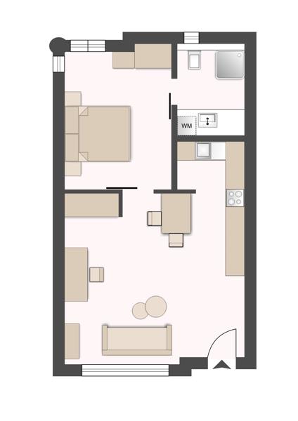1 Bedroom Apartment in Parkwood