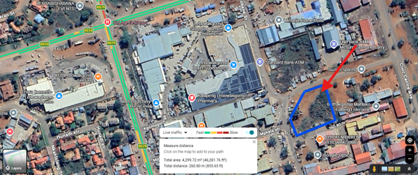 4 299 m² Land
