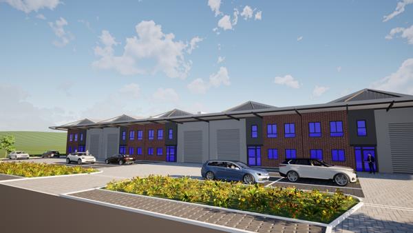 1 098 m² Industrial space