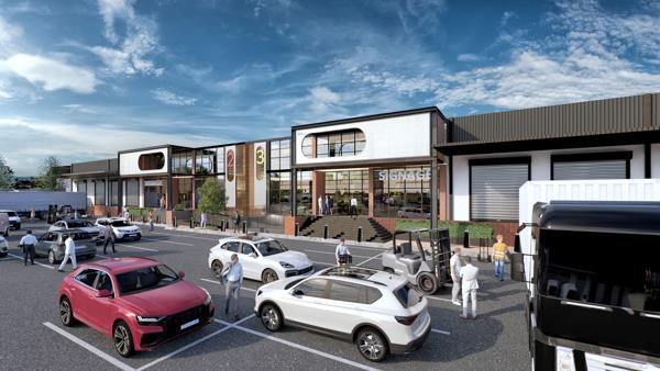 1 100 m² Industrial space
