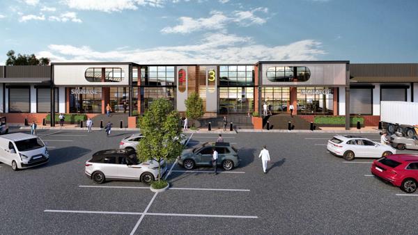 1 100 m² Industrial space