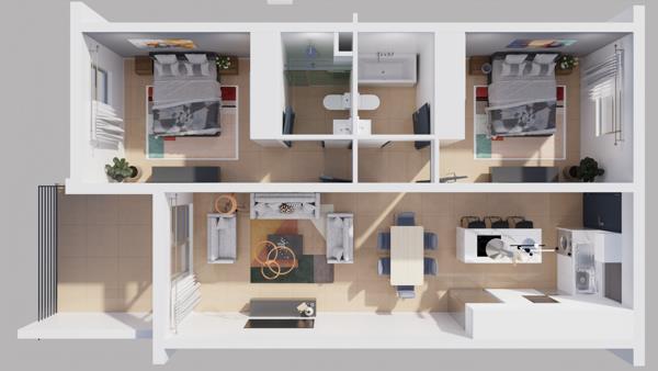 2 Bedroom Apartment