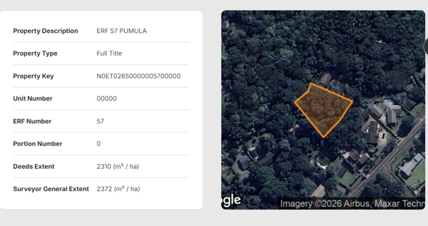 2 372 m² Land