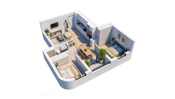 2 Bedroom Apartment