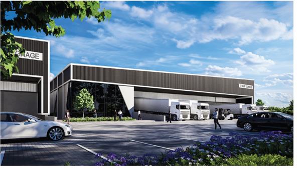 3 873 m² Industrial space