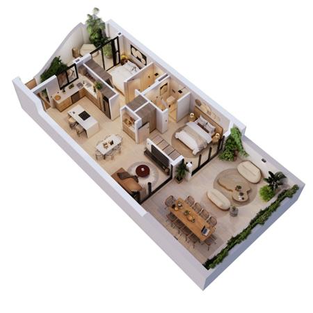 2 Bedroom Apartment