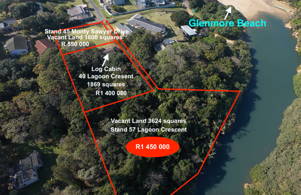 3 624 m² Land