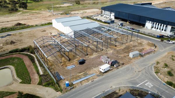 1 834 m² Industrial space