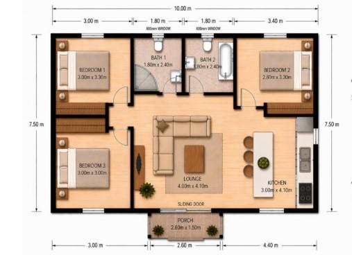 3 Bedroom House