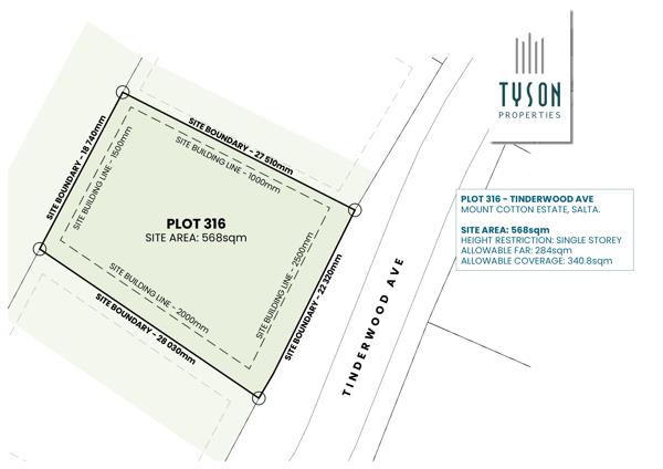 568 m² Land