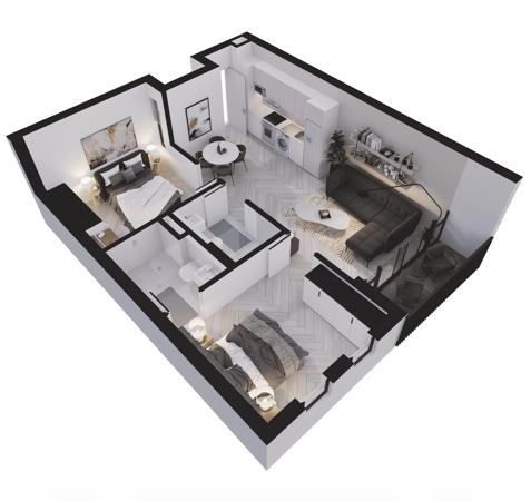 2 Bedroom Apartment