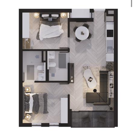 2 Bedroom Apartment