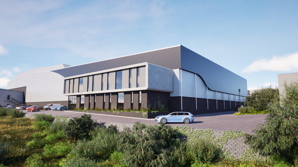 2 320 m² Industrial space