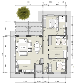 3 Bedroom House
