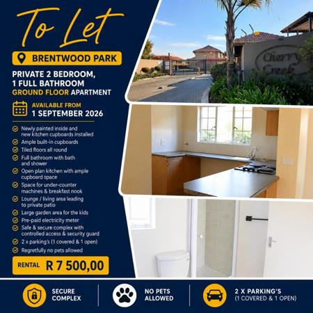 2 Bedroom Apartment