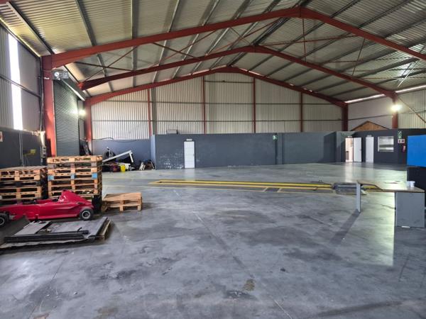 750 m² Industrial space