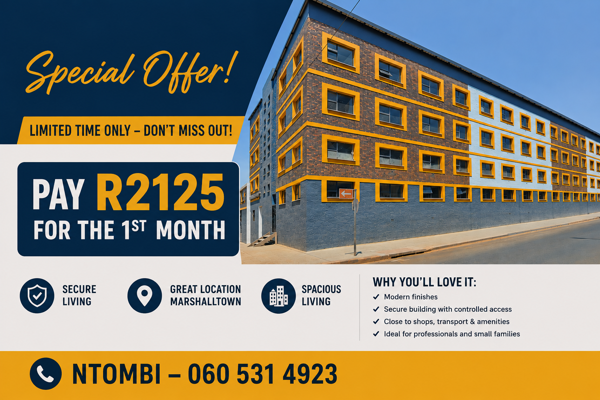 1 Bedroom Apartment