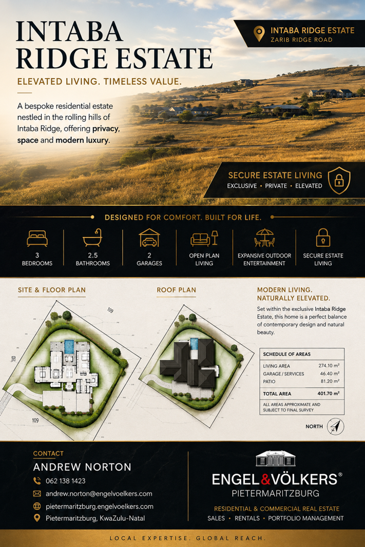 Photo of 2 499 m² Land available in Intaba Ridge Secure Eco Estate