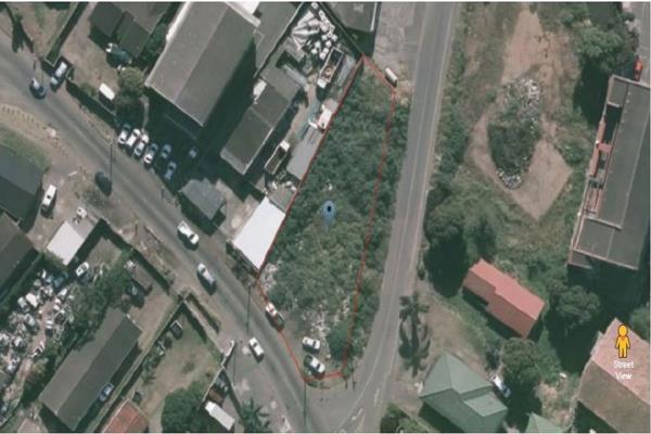 1 036 m² Land