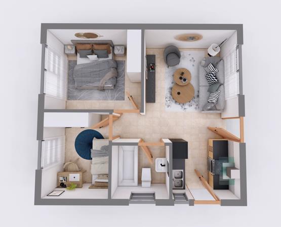 2 Bedroom House