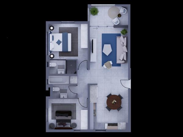2 Bedroom Apartment