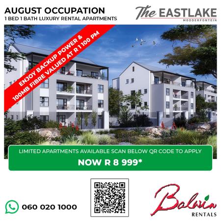 1 Bedroom Apartment