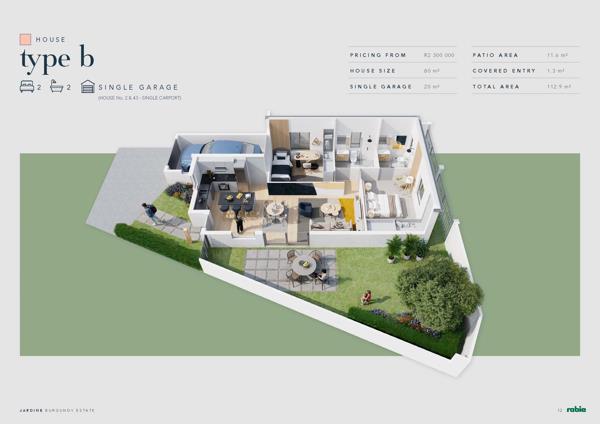 2 Bedroom House