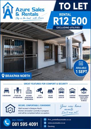 3 Bedroom House