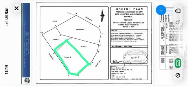 3 979 m² Land