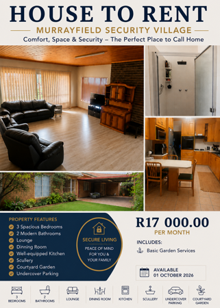 3 Bedroom House