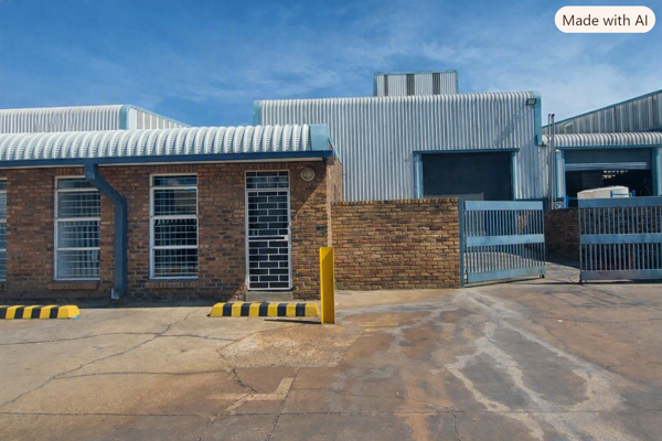 608 m² Industrial space