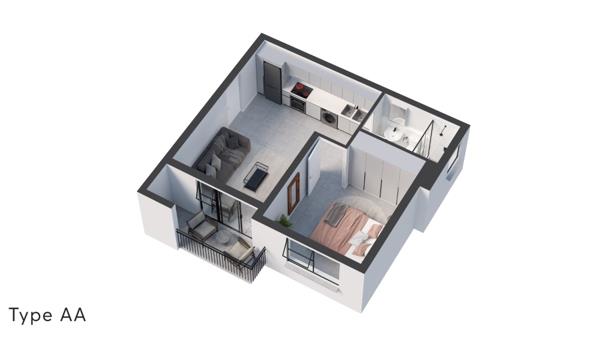 1 Bedroom Apartment