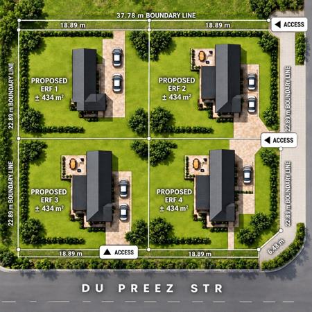 442 m² Land