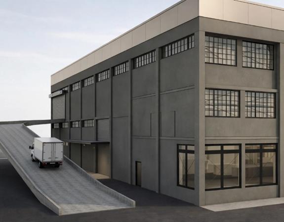 1 900 m² Industrial space
