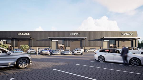 667 m² Industrial space