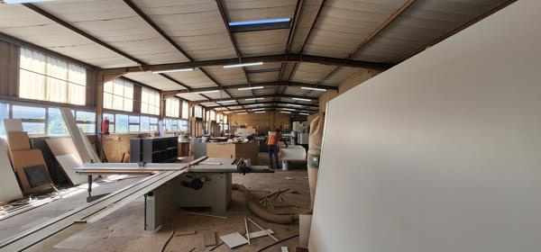 800 m² Industrial space