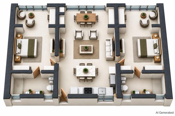 2 Bedroom Apartment