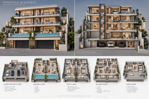 739 m² Land