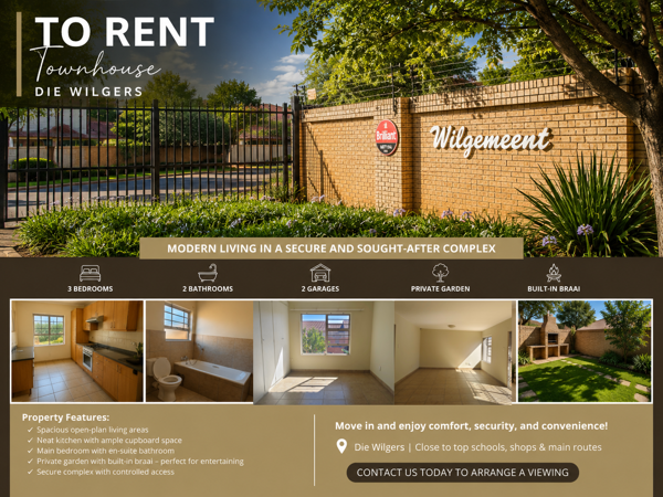 3 Bedroom Townhouse