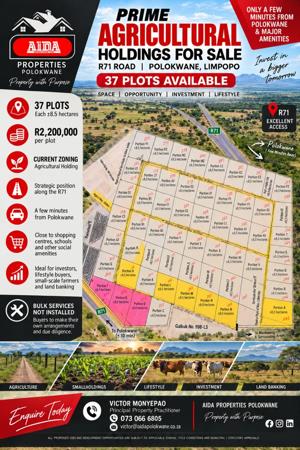 8.5 ha Land