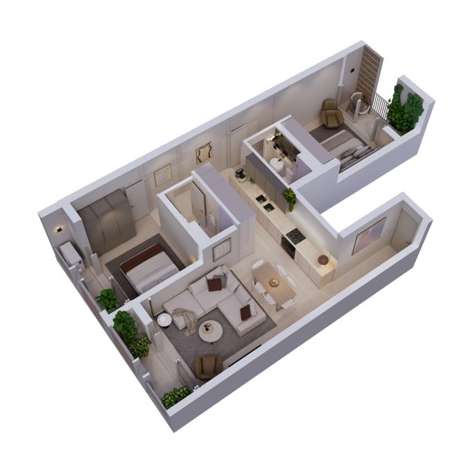 2 Bedroom Apartment