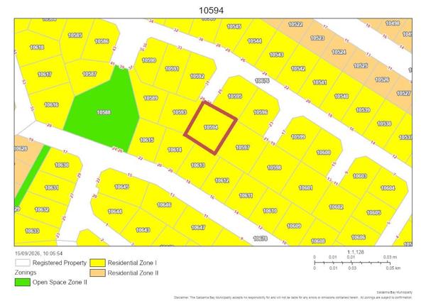 660 m² Land