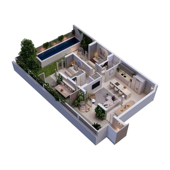 2 Bedroom Apartment