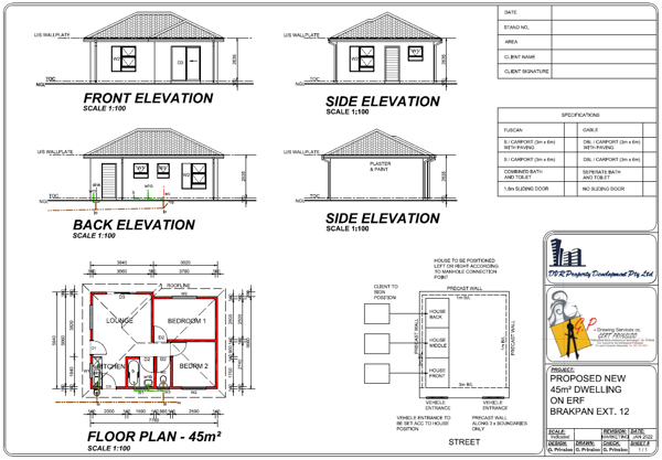 2 Bedroom House