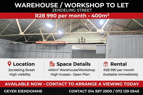 400 m² Commercial space