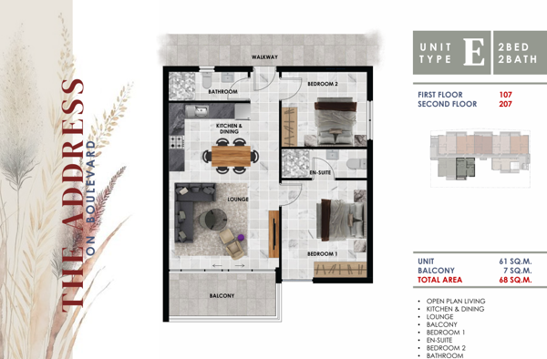 2 Bedroom Apartment