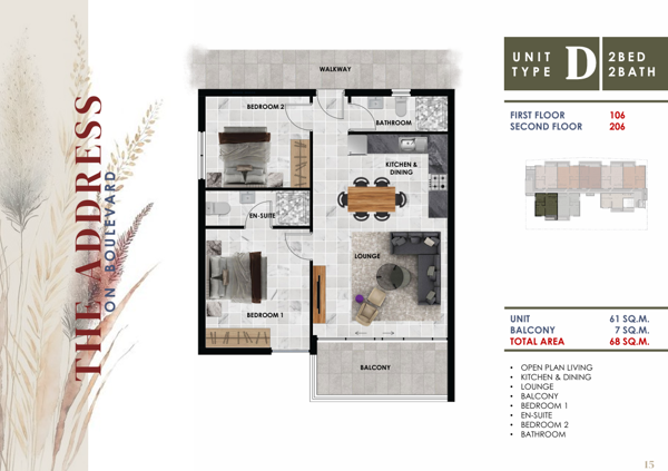 2 Bedroom Apartment