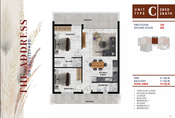 2 Bedroom Apartment